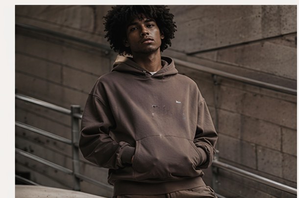 Signature hoodie — example of an influencer signature-line piece built through SHH Brand House